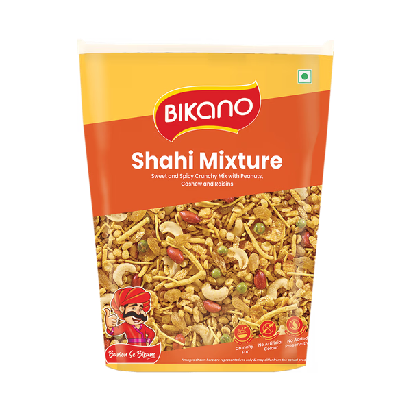 Bikano Shahi Mixture 1kg ₹78 (MRP: ₹310)