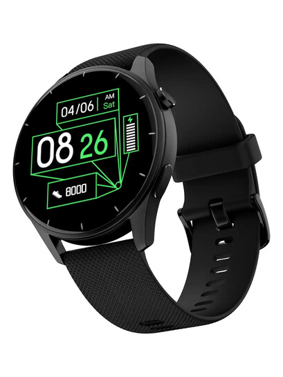 NOISE Crew With BT Calling & Metallic Finish IP68 Rating 1.38" Round Display Smartwatch