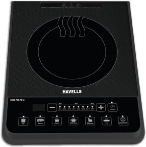 HAVELLS 1600 W Induction Cooktop Push Button (Black, Cook Pro PB-...more