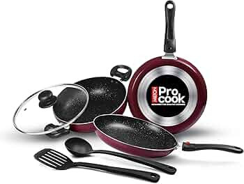 Milton Pro Cook Kitchen Pride Non-Stick Cookware Set of 5