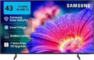 Crystal 4K Vista 108 cm (43 inch) Ultra HD (4K) LED Smart Tizen TV with 4K Upscaling (UA43UE81AFULXL)