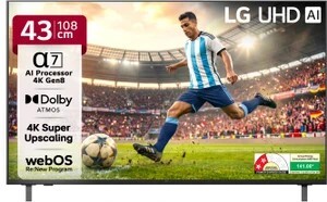 AI TV UA7380 108 cm (43 inch) Ultra HD (4K) LED Smart WebOS TV
