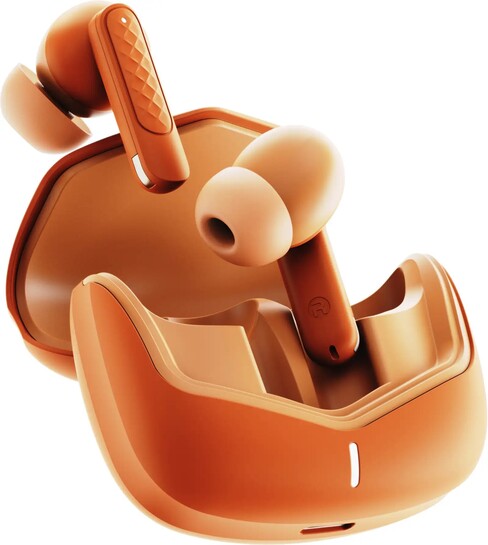 Goboult Z40 v2.0 Bluetooth Headset (Solar Orange, True Wireless)