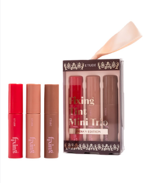 Etude mini tint trio pack with free gift just for ₹840