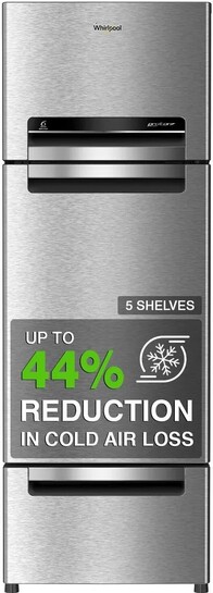 Whirlpool 300 L Frost Free Triple Door Refrigerator (Alpha Steel,...more