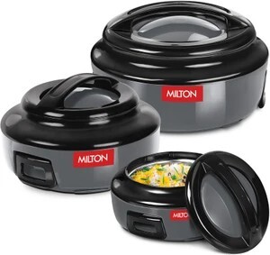 MILTON ERNESTO JR. Thermoware Casserole Set (420 ml, 850 ml, 1430 ml)