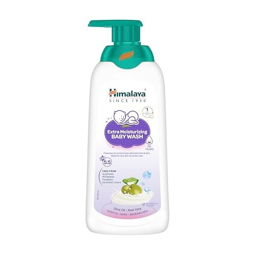 Himalaya Extra Moisturizing Baby Wash 400ml
