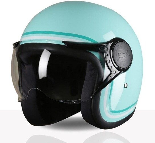TVS MissFit Women's Open Face Helmet | Lightweight Shell