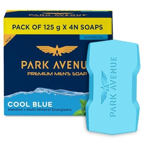 Park Avenue Premium Men’s Soaps | 125g (Pack of 4) | (SNS: 116/-)