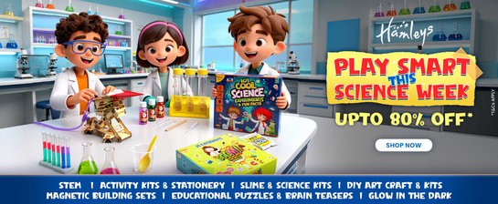 Hamleys -Science Week is live - Up to 80% Off across science, STEM & activity toys 