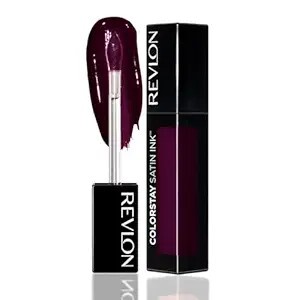 REVLON Colorstay Satin INK, Comfortable, Longwear Rich 16-Hour Liquid lip Color, Formulated with Black Currant Seed Oil & Vitamin E, Royal Amethyst - (036)