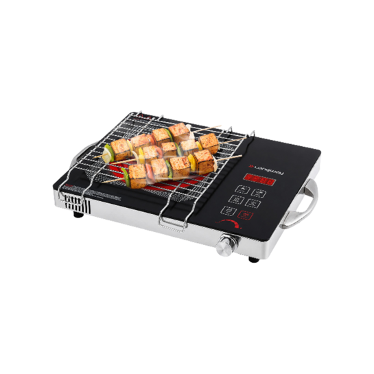 Longway Lumora Pro Infrared Induction Cooktop (Black, 2200W)