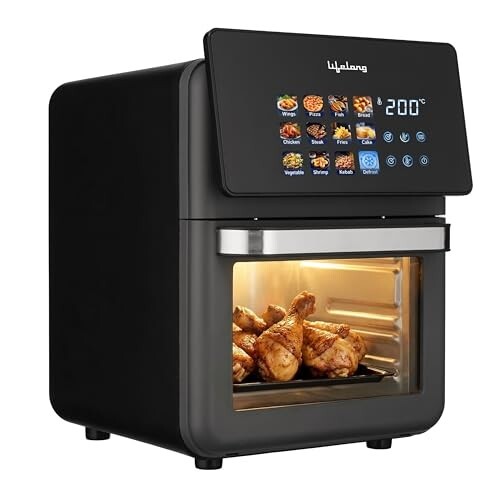 Lifelong Air Fryer Oven 10L with Oil Drip Tray