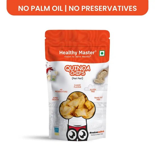 Zepto : Healthy Master Quinoa Chips 100 g (Location Specific)