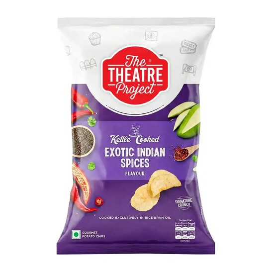 Zepto : Up to 80% OFF on Theatre Project Kettle Cooked Chips 