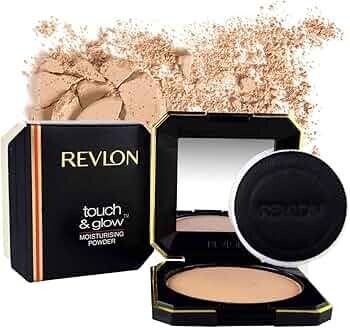 REVLON Touch And Glow Moisturising Compact For Women, All Skin Powder - Natural Matte (12g)