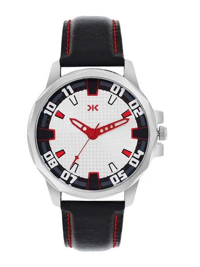 Killer Men Brass Dial & Leather Straps Analogue Watch KLMO73A - Watches for Men 31939355