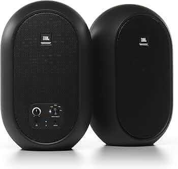 JBL Professional 104-BT Compact Desktop Reference Woofer Monitors with Bluetooth : JBL