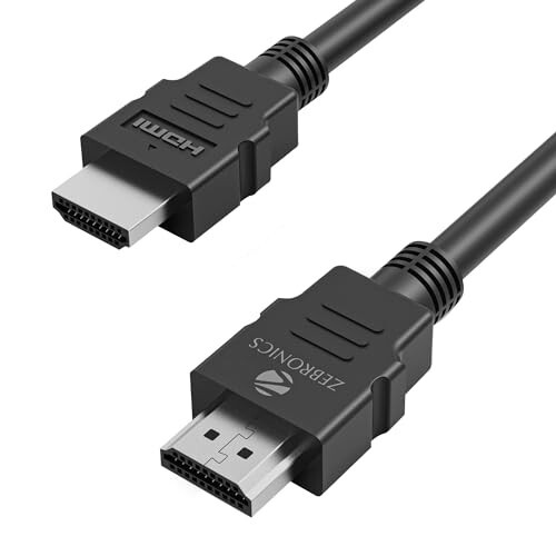 ZEBRONICS -Haa3020C (3M) Hdmi Cable, Supports Arc & Cec Extension