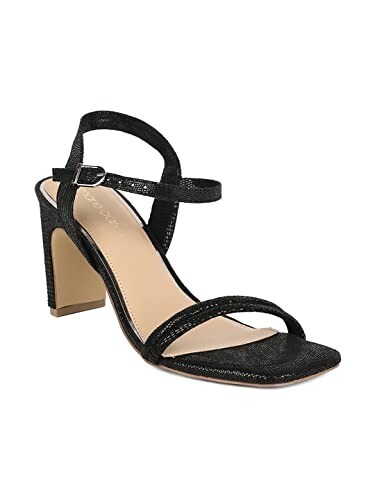Marie Claire Women Jacee Sandal Silver Heels