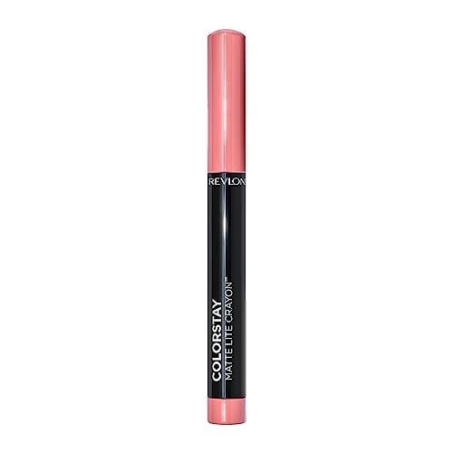 REVLON Colorstay Matte Lite Crayon Lipstick,Water-Resistant Non-Drying Lipcolor Tread Lightly - (001)