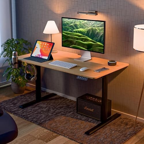 Green Soul Imperium Height Adjustable Table for Office Work | Advance Memory Preset | 3 Year Warranty 