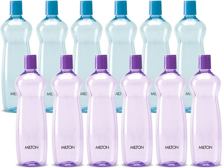 MILTON Pacific 1000 Water Bottle 1 Litre each, set of 12,