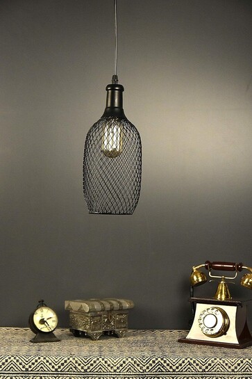Tu Casa HG-15 Bottle Shape Metal mesh pendent Light