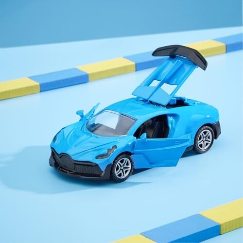 Amazon Brand – Metal Die Cast 1:37 Bug | Blue | Collectible & Durable