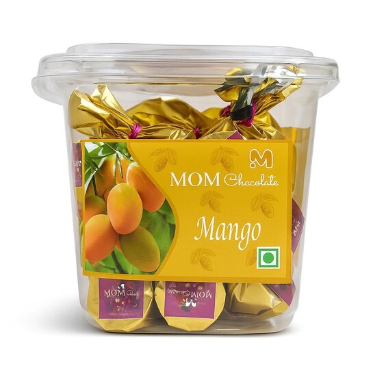 MOM CHOCOLATE Luxury Mango Chocolate Box Premium Mango-Flavored Chocolates