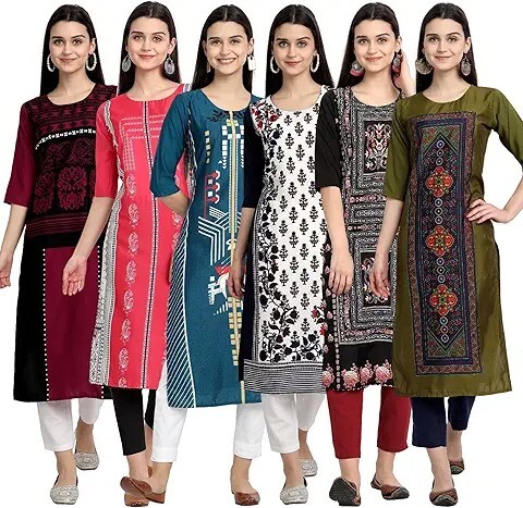 Upto 92% off on 7Threads Womens Kurti\Kurta 