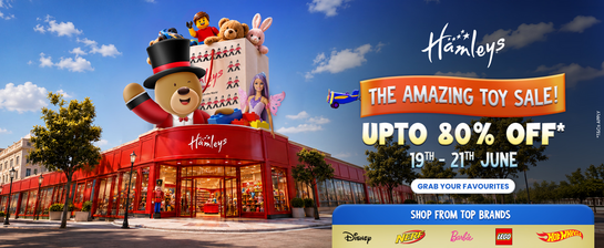 Hamleys - The Amazing Toy Sale | Upto 80% Off* | Get additional 15%