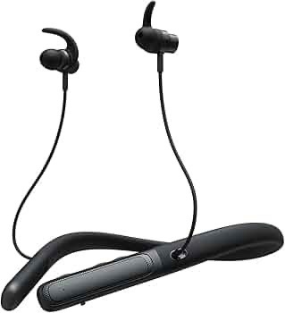 iFAST N17 Bluetooth 5.4 Neckband | 40hrs Playtime | ENC Noise Cancellation | Sweat Proof