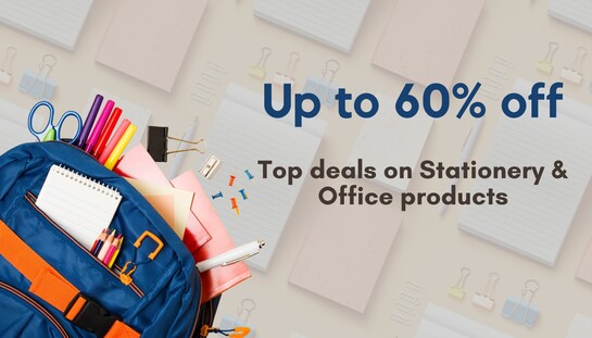 Upto 60% Off On Stationary Product 