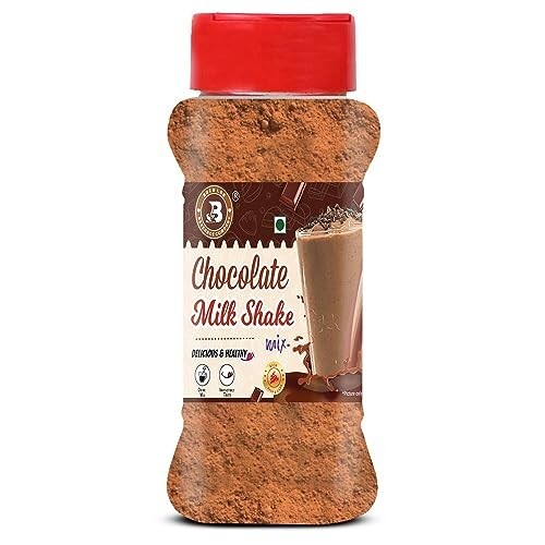 Brew Lab Chocolate Milkshake Mix | Rich Cocoa Powder Instant Drink Mix Rich Antioxidants 100 g