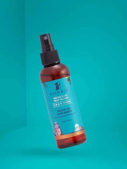 Pilgrim Argan Oil Hair Serum | Smooth & Frizz-Free Hair @ ₹250