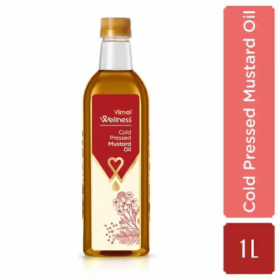 Zepto - Vimal Wellness Cold Pressed Mustard Oil 1L (location specific)