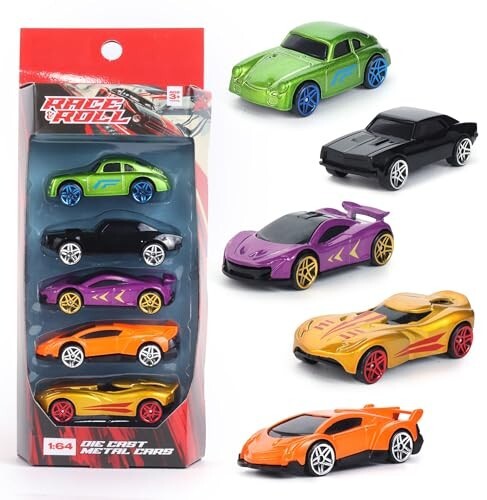 Amazon Brand - Jam & Honey Premium Die-Cast Metal Car