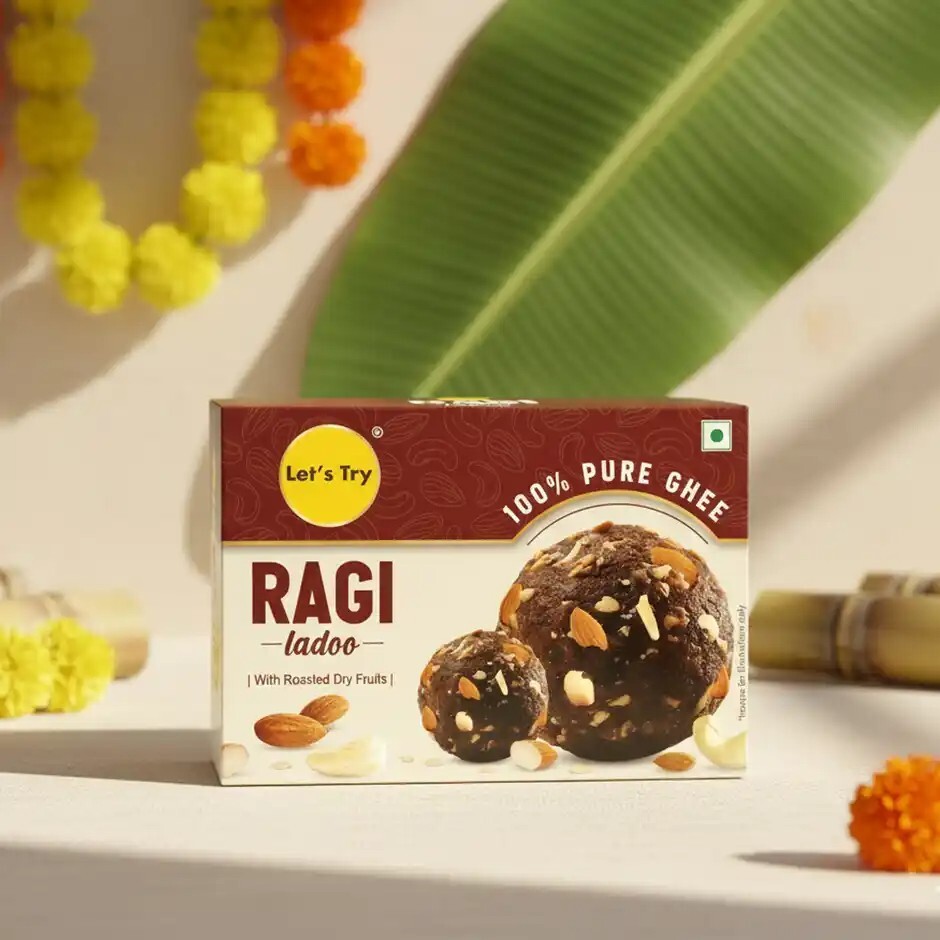 Zepto : Let's Try Ragi Ladoo | Made With Desi Ghee 250 g 