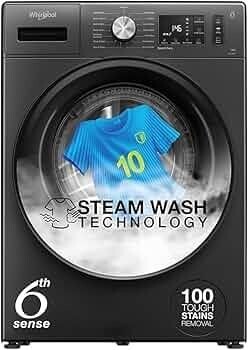 Whirlpool 8 Kg 5 Star Inverter Supreme Care Front Load Fully Automatic Washing Machine