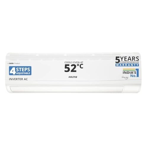 Voltas 185V Vectra CAR 1.5 ton 5 star,New star rated, inverter Split AC | White