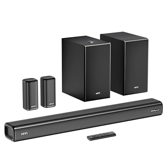 Mivi Nex 900 Dolby Audio Soundbar (New Launch)| 900W Signature Sound 
