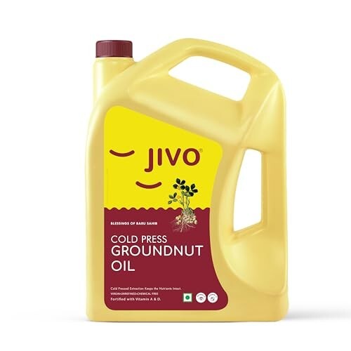 Jivo Groundnut Oil 5 Litre