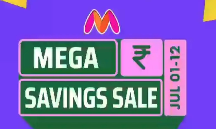 Myntra Mega savings Sale up to 80% off + Bank offers (Jul 1-12)