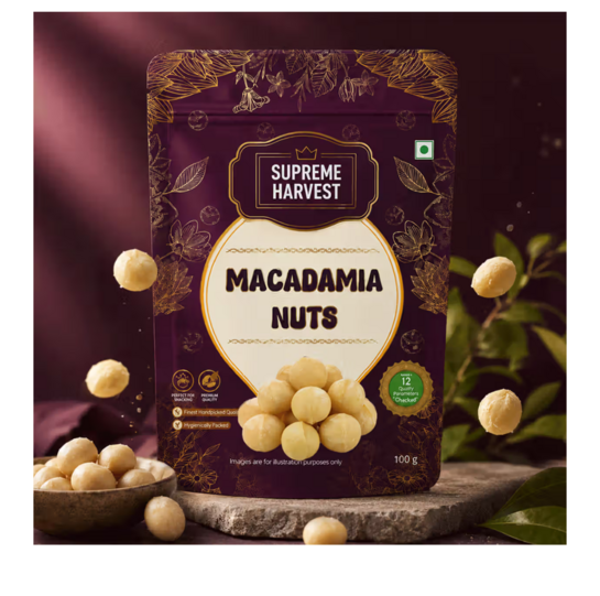 Instamart - SUPREME HARVEST Macadamia Nuts 100g(location specific)