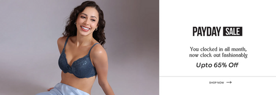 Zivame - PAYDAY SALE | Upto 65% off 
