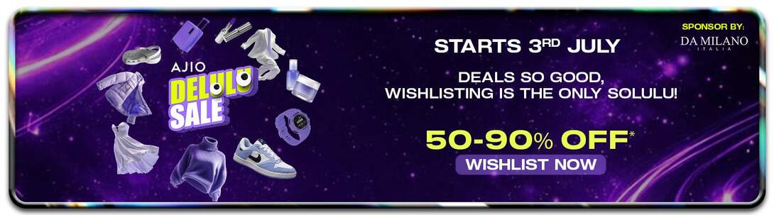 (Live) AJIO Delulu Sale | 50–90% OFF