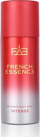 French Essence Intense | Deodorant for Men | Body Spray | Long Lasting Scent 150ml Each - Pack of 1