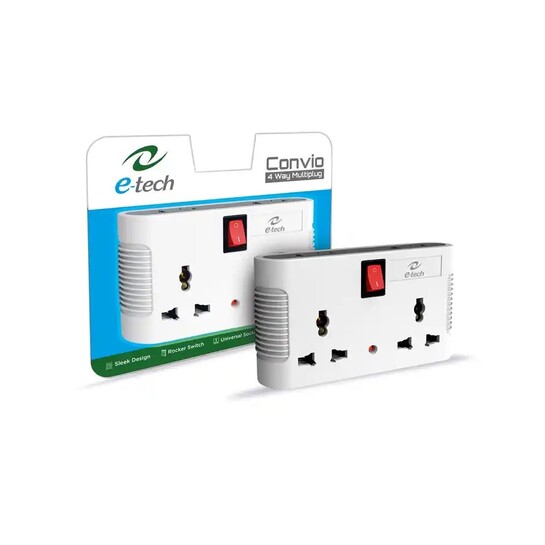 Zepto : Up to 92% OFF on Etech Extension Boards & Multi Plug Adaptors