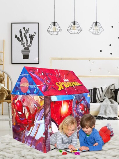 Buy ITOYS Kids Red & Blue Marvel Spiderman Printed Kids Play Tent House - Activity Toys And Games for Unisex Kids 13882592 | Myntra